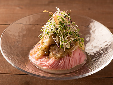 香味野菜の冷しゃぶそうめん（香味万能ねぎ塩だれ） | 久世福商店