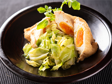 旨味たっぷり おあげの卵煮（風味豊かな万能だし） | 久世福商店
