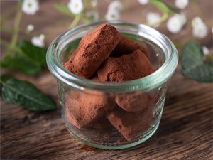 柚子風味の生チョコ（柚子茶）