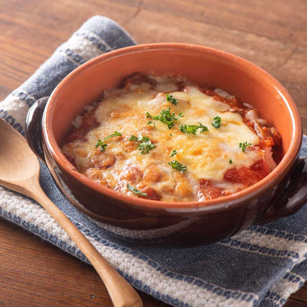 茄子のミートソースドリア（野菜の旨み染みわたる茄子のミートソース）（素材の、うまみ引き立つ。毎日野菜だし） | 久世福商店・サンクゼール  公式オンラインショップ