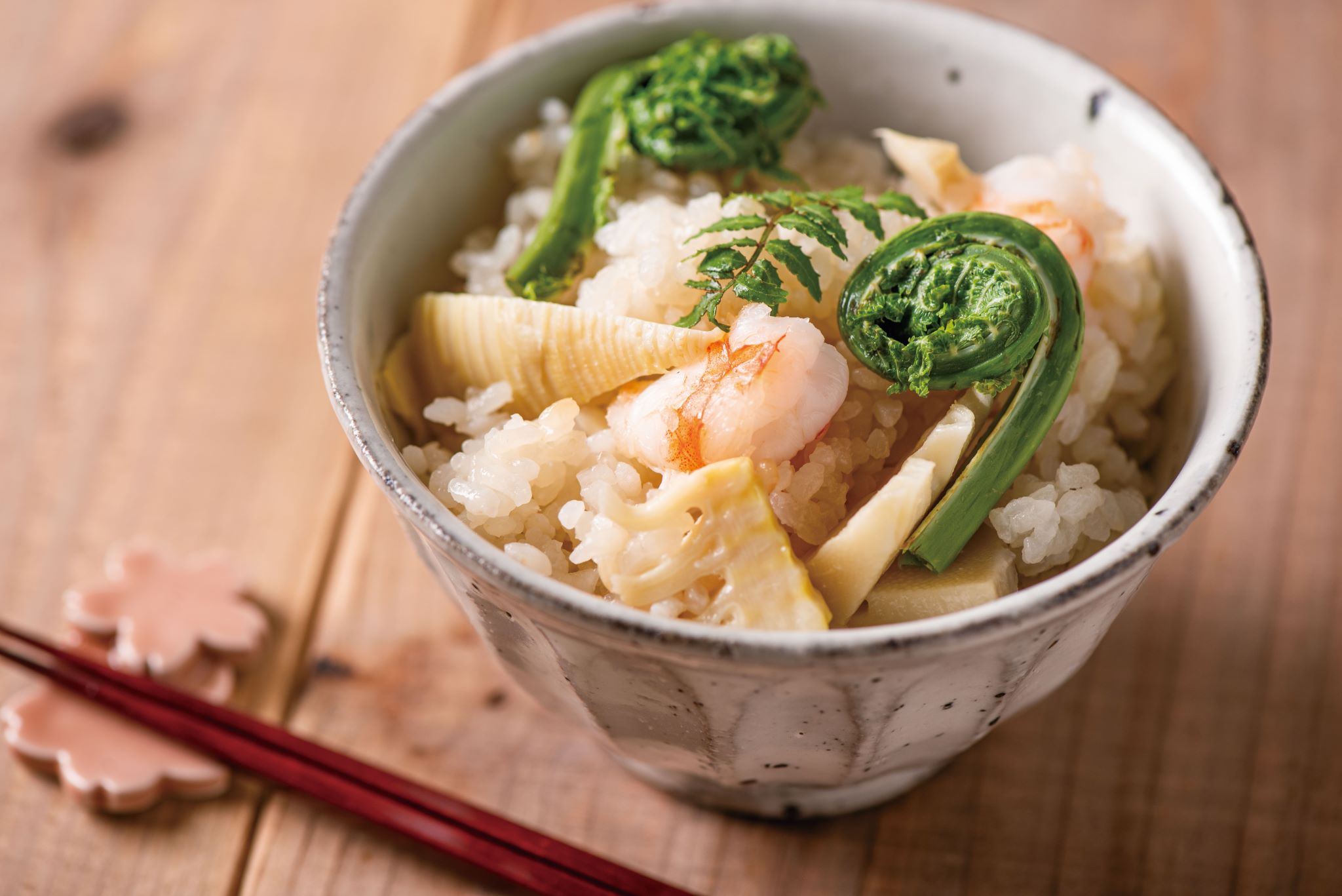 春を感じるたけのこの炊き込みご飯（風味豊かな万能だし さくら 