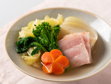 春野菜のポトフ（風味豊かな万能野菜だし） | 久世福商店