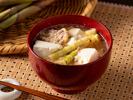 根曲がり竹の味噌汁（久世福の信州田舎みそ） | 久世福商店