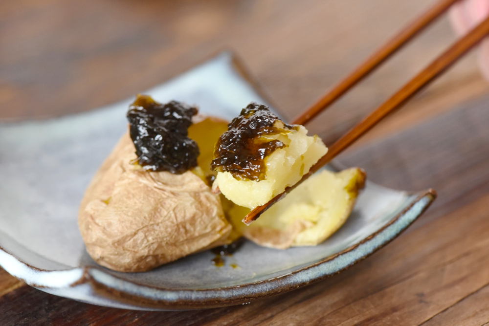 ご飯のお供と熟成じゃがいも