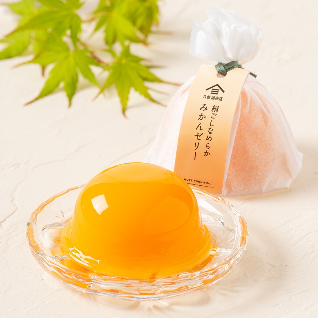 【季節限定】 絹ごしなめらか　みかんゼリー