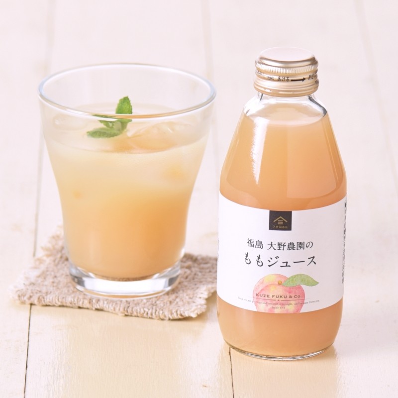 福島　大野農園のももジュース　200ml