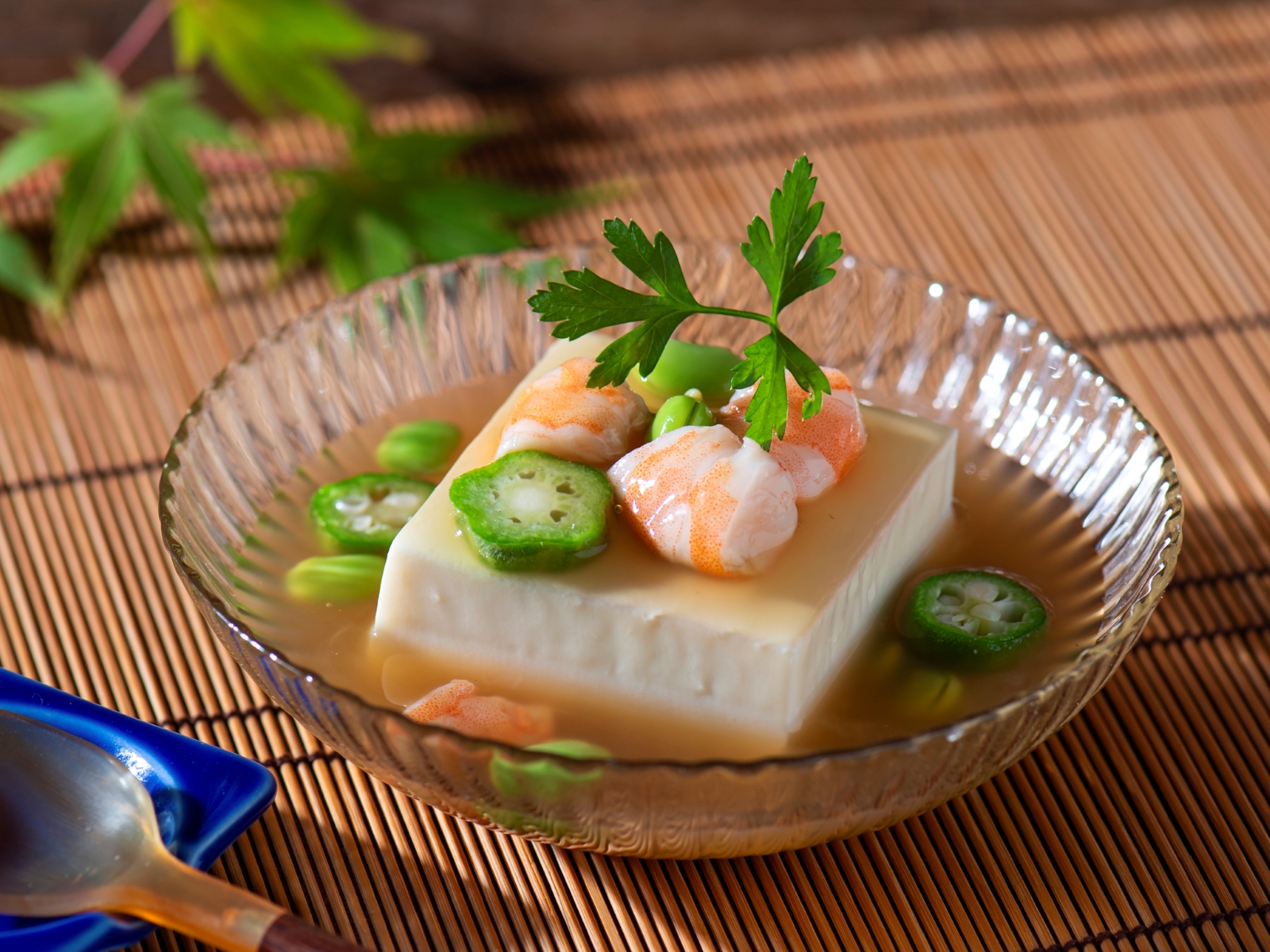 冷やしだしあん豆腐
