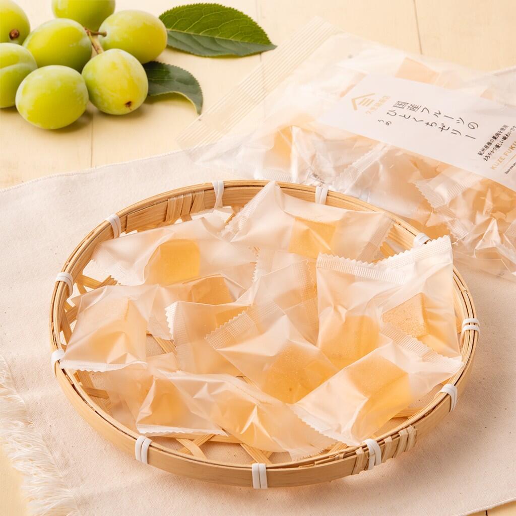 国産フルーツのひとくちゼリー　うめ　150g（個包装込み）【久世福商店】