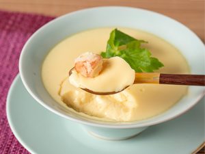 鶏節の旨み広がる 中華茶碗蒸し（粉末鶏節中華だし）